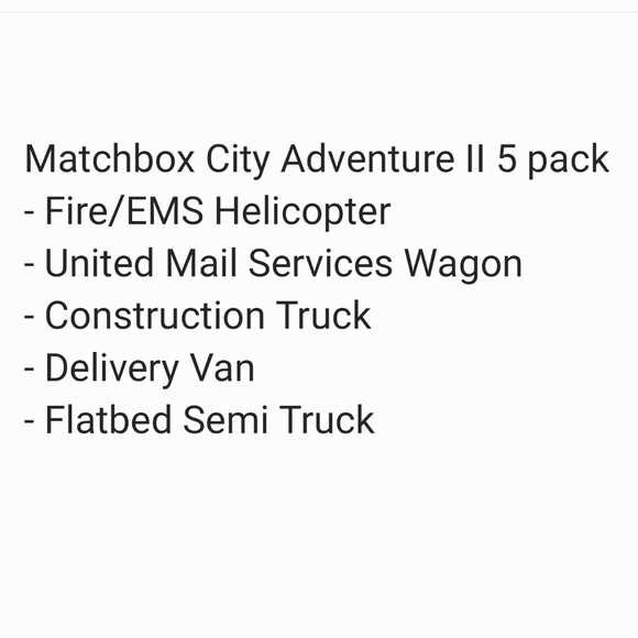 NEW Matchbox Cars & Uno Mobile One Road Trip Kit - Picture 12 of 12